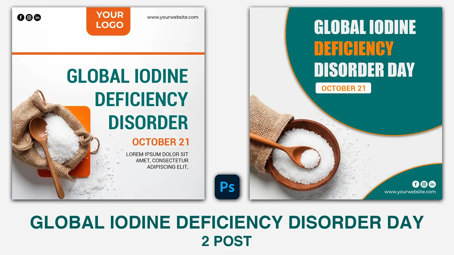 Essential Health Awareness Global Iodine Deficiency Day Instagram Post